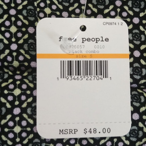 Free People Lucky Now Brami Black Combo - Picture 12 of 12